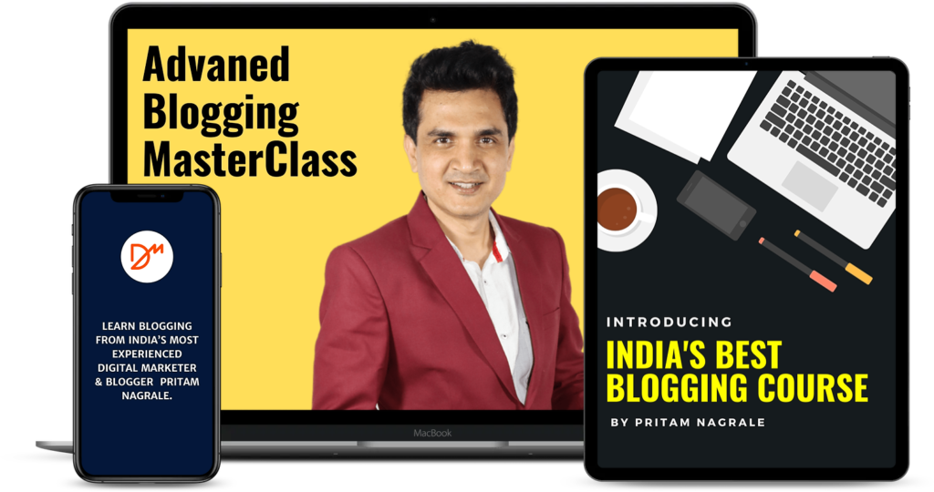 Best Blogging course by pritam nagrale