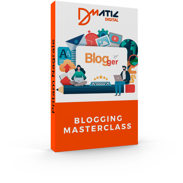 Blogging master by pritam nagrale ebook cover