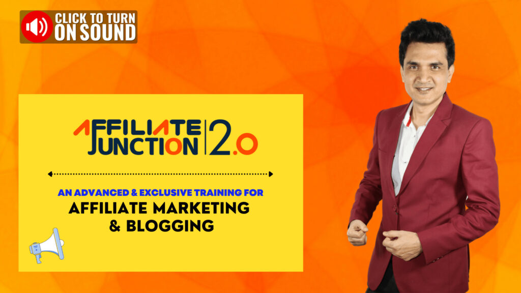 Affiliate junction 2.0 - Best Affiliate marketing course in India By Pritam Nagrale